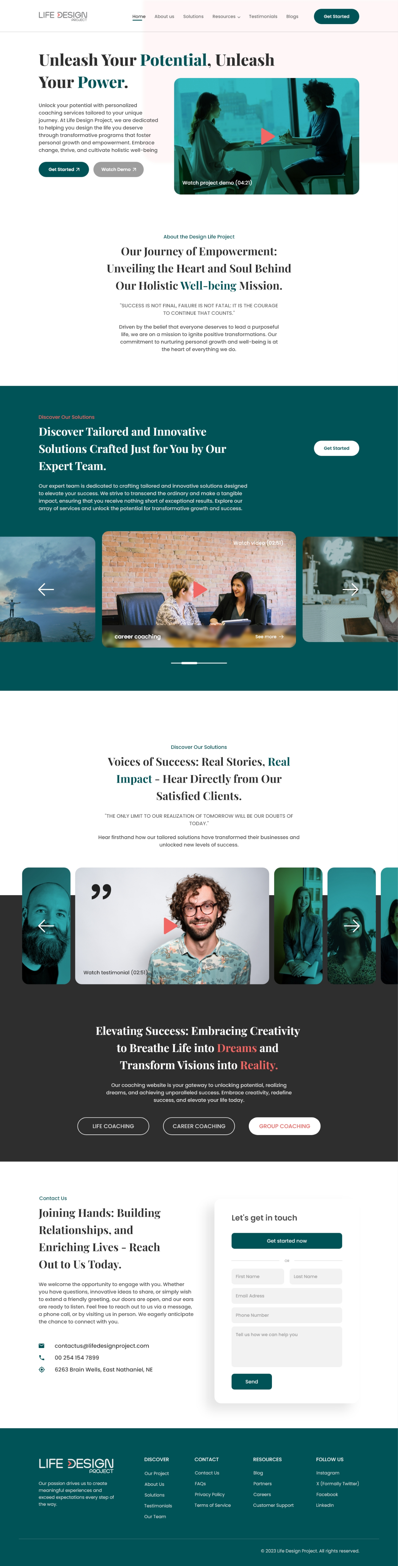 Diseño Web por amar achouri para este proyecto | Diseño #32086461