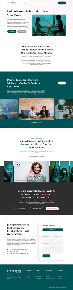 Web Design by amar achouri for this project | Design: #32086461