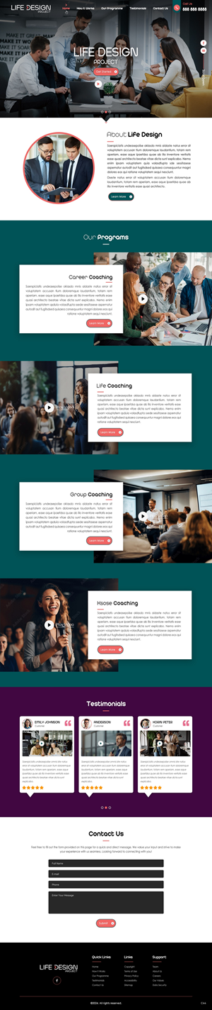 Web Design by pb for this project | Design: #32054235