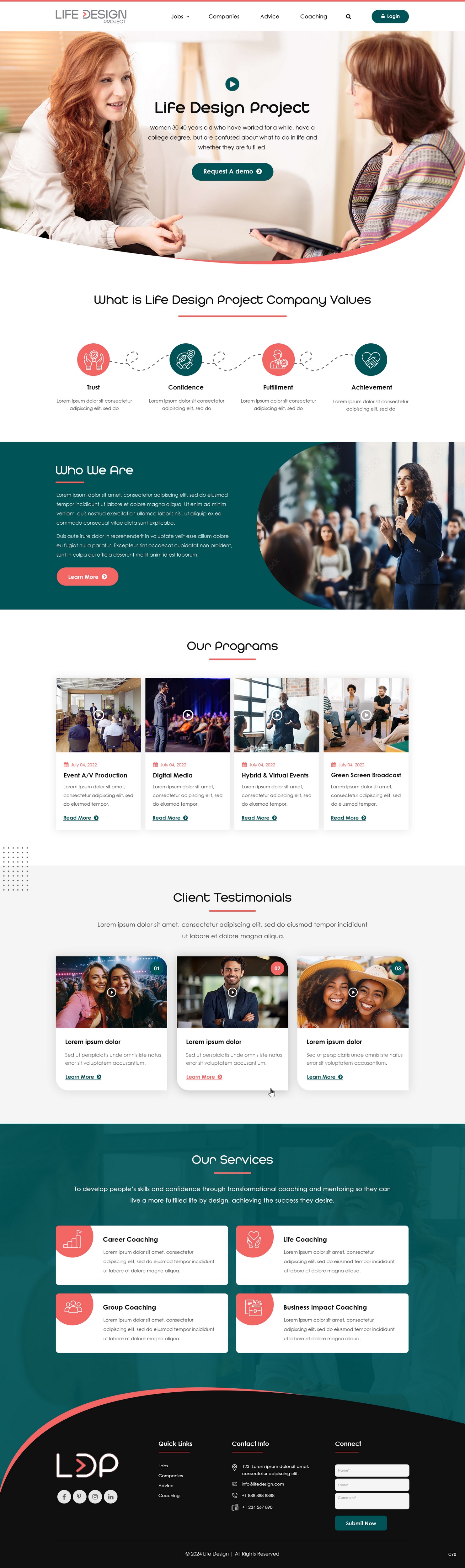 Web Design by pb for this project | Design #32054241