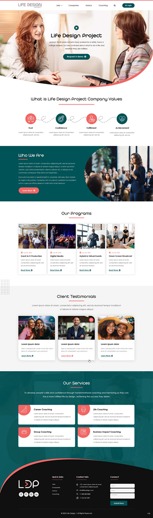 Web Design by pb for this project | Design: #32054241