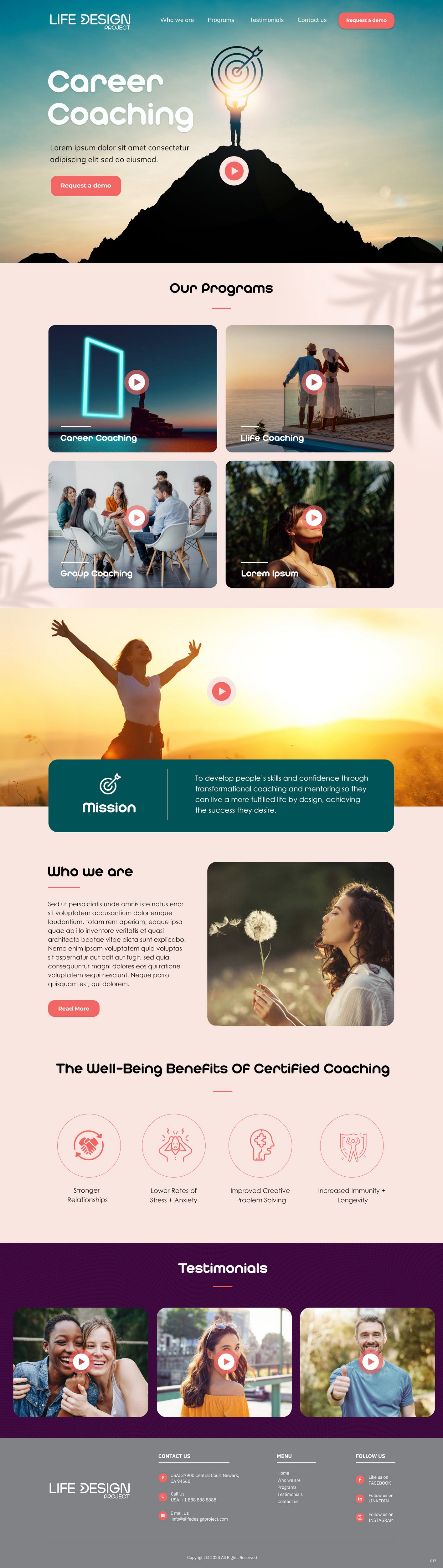 Web Design by pb for this project | Design #32054251