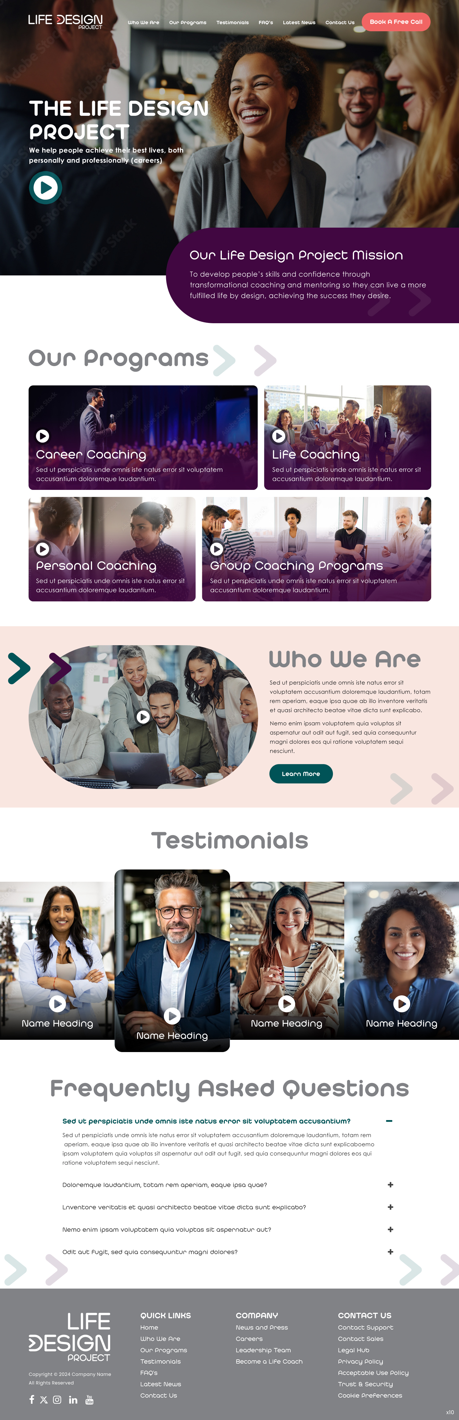 Web Design by pb for this project | Design #32054252