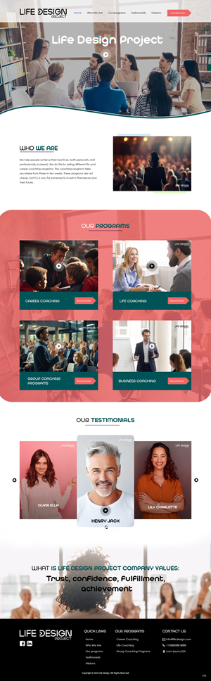 Web Design by pb for this project | Design: #32054255
