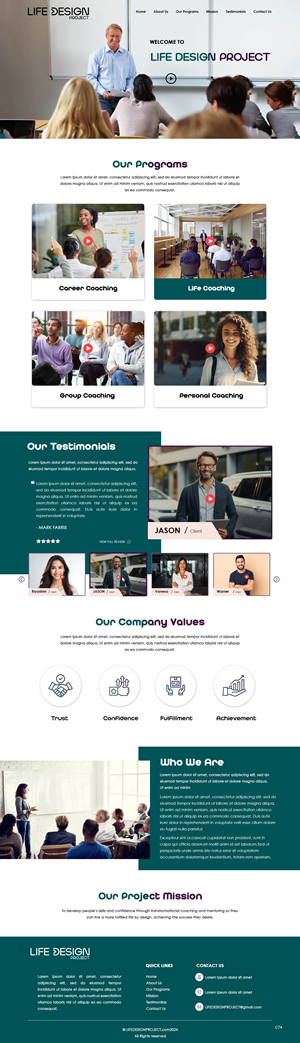 Web Design by pb for this project | Design: #32054256