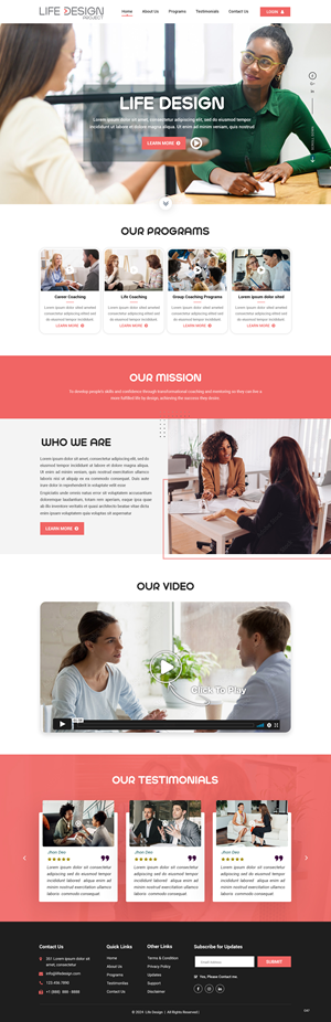 Web Design by pb for this project | Design: #32061647