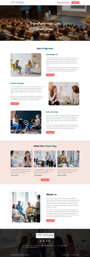 Web Design by Sbss for this project | Design: #32052771