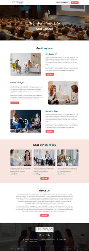 Web Design by Sbss for this project | Design: #32052822