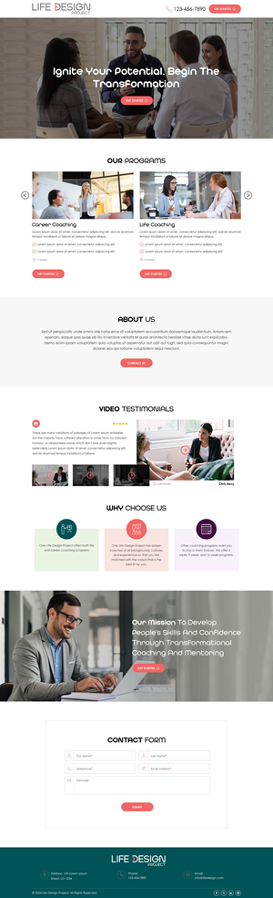 Web Design by Sbss for this project | Design: #32053014