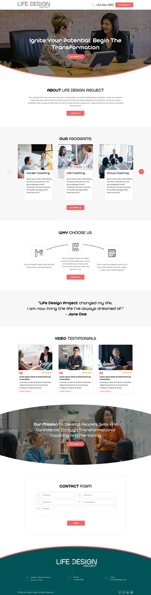 Web Design by Sbss for this project | Design: #32053015