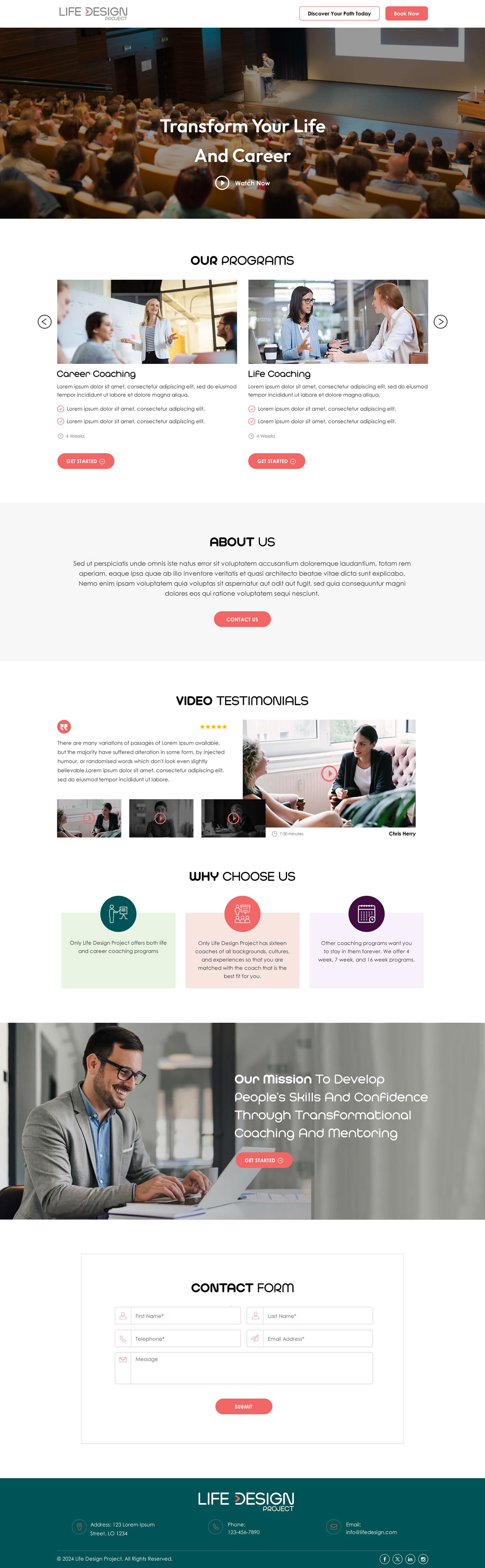 Web Design by Sbss for this project | Design #32053764
