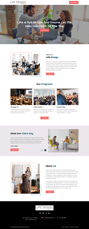 Web Design by Sbss for this project | Design: #32053766