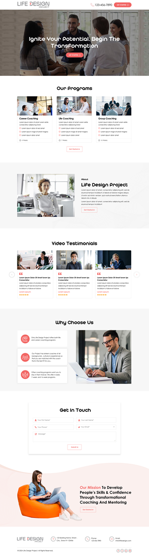 Web Design by Sbss for this project | Design: #32053768