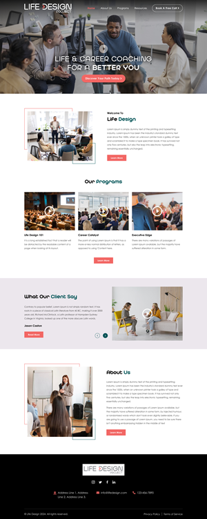 Web Design by Sbss for this project | Design: #32054146