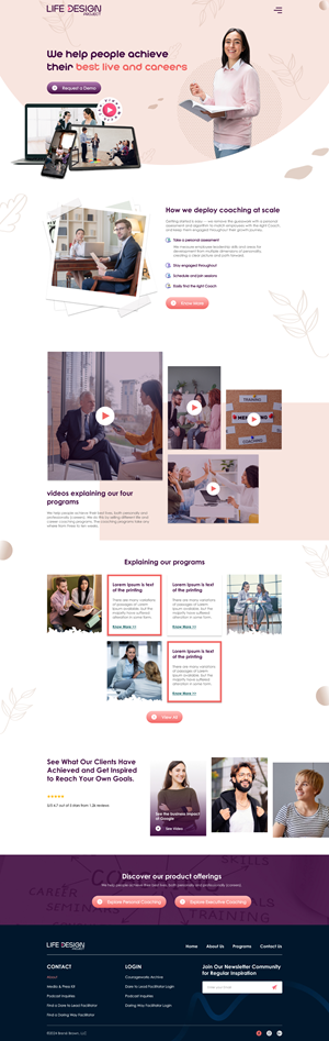 Web Design by Pram Shaw for this project | Design: #32085584