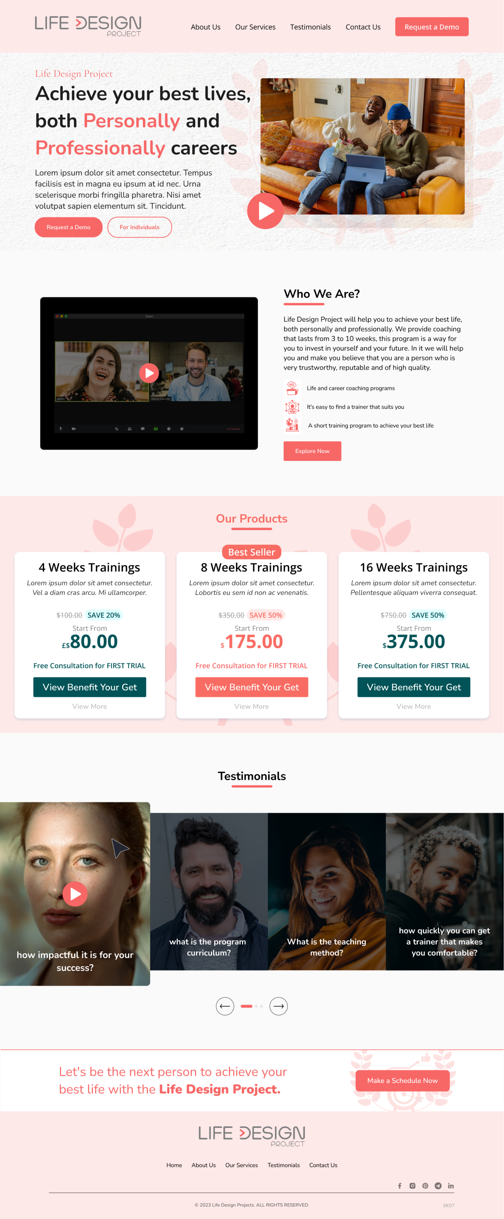 Web Design by Taufik H for this project | Design #32071736