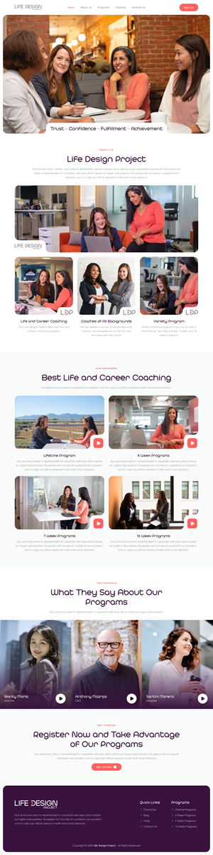 Web Design by Taufik H for this project | Design: #32071765