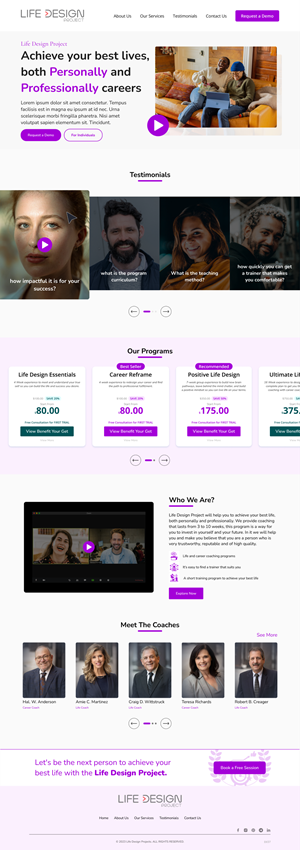 Web-Design von Taufik H für dieses Projekt | Design #32093946