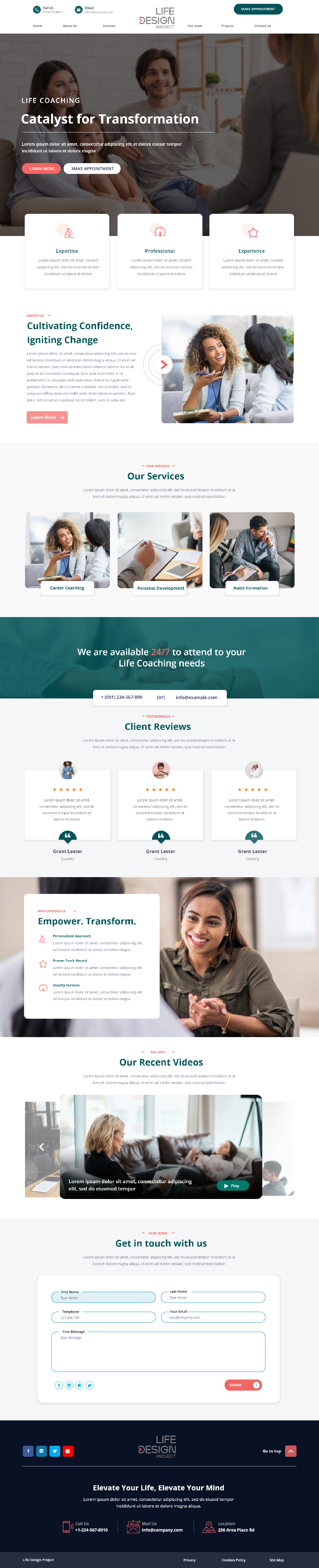 Web Design by Andrew Asiimwe for this project | Design #32087650