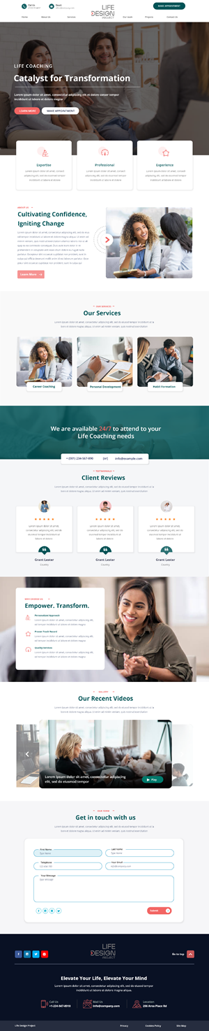 Web Design by Andrew Asiimwe for this project | Design: #32087650
