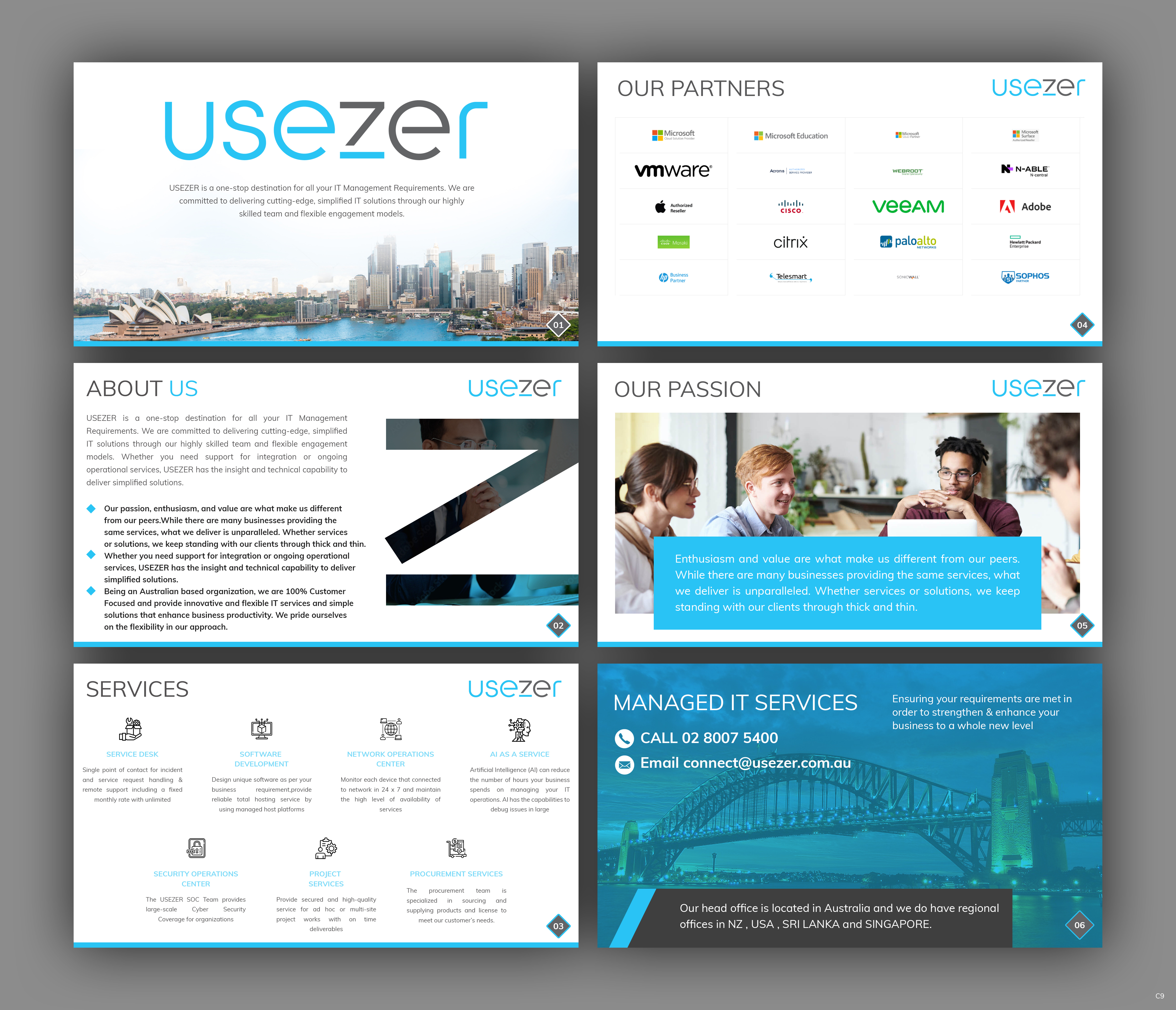 PowerPoint Design by pb for USEZER Pty Ltd | Design #32054270
