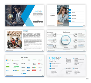 Diseño de PowerPoint por pb para USEZER Pty Ltd | Diseño: #32061663