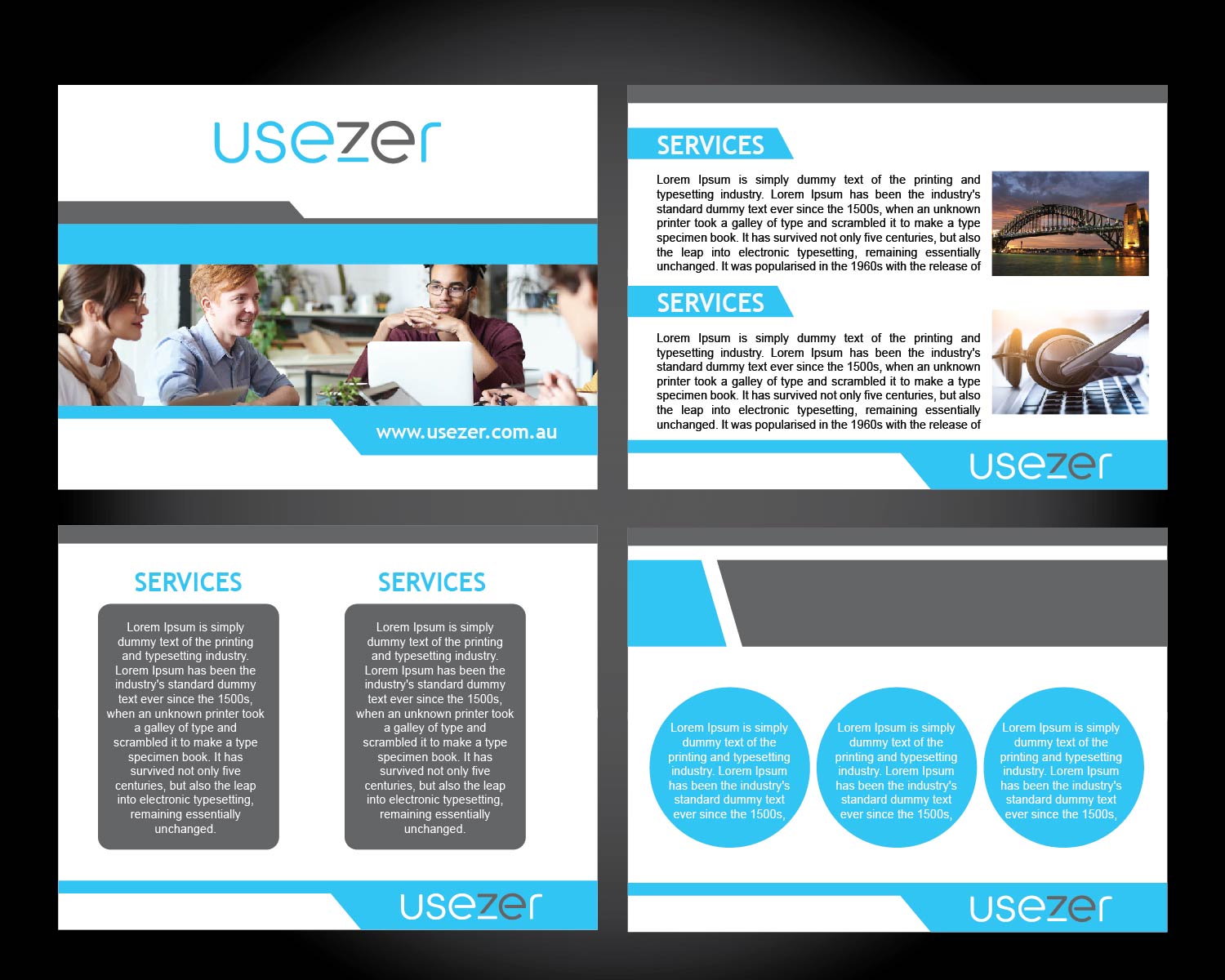 PowerPoint Design by Isnah Logo for USEZER Pty Ltd | Design #32046823