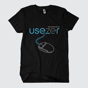 T-shirt Design by Rheanza for USEZER Pty Ltd | Design: #32051588
