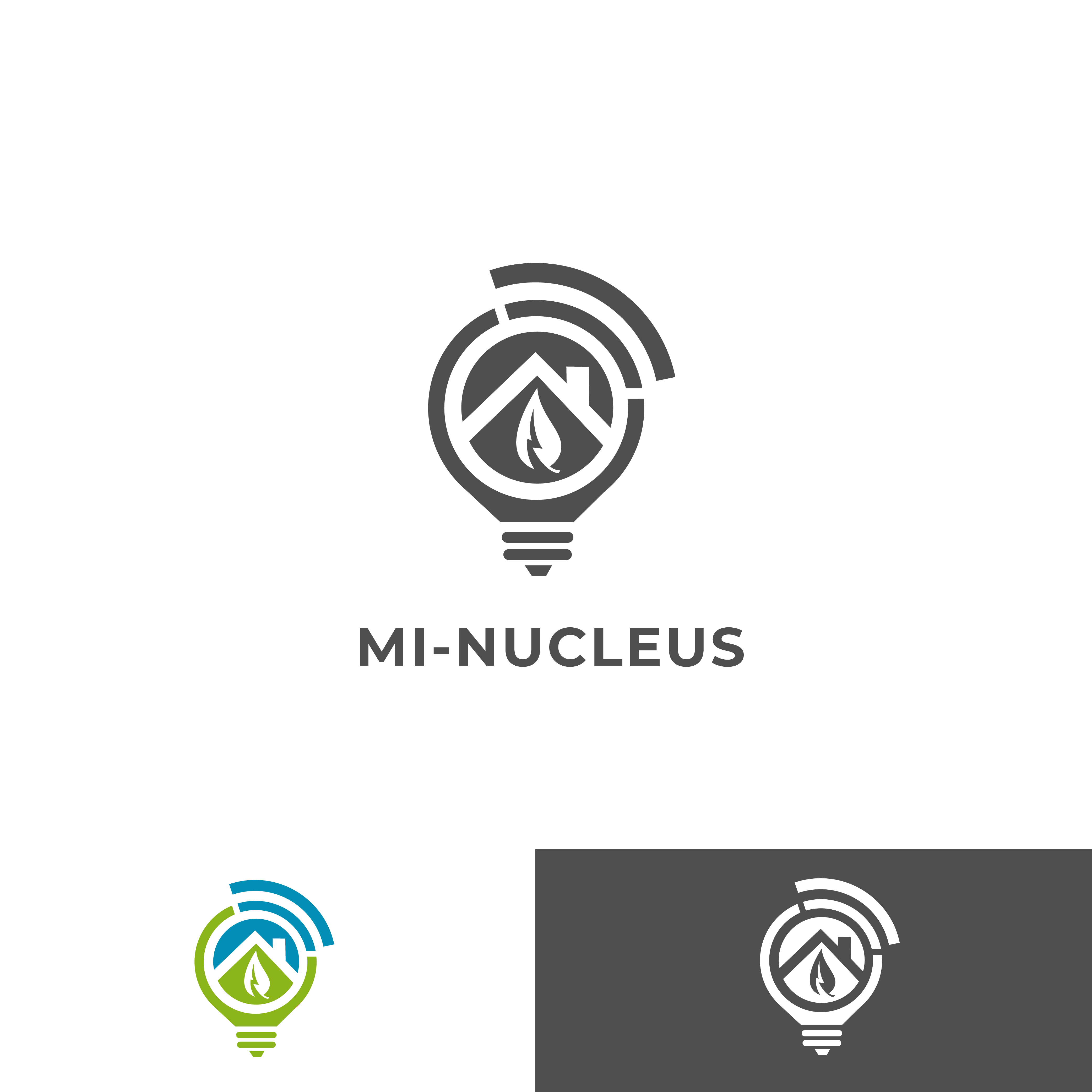 Logo Design by Kuntho Wibisono for MI-NUCLEUS | Design #32091323