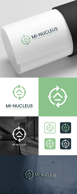 Logo Design by Oleksandr Tovarkov for MI-NUCLEUS | Design: #32046685