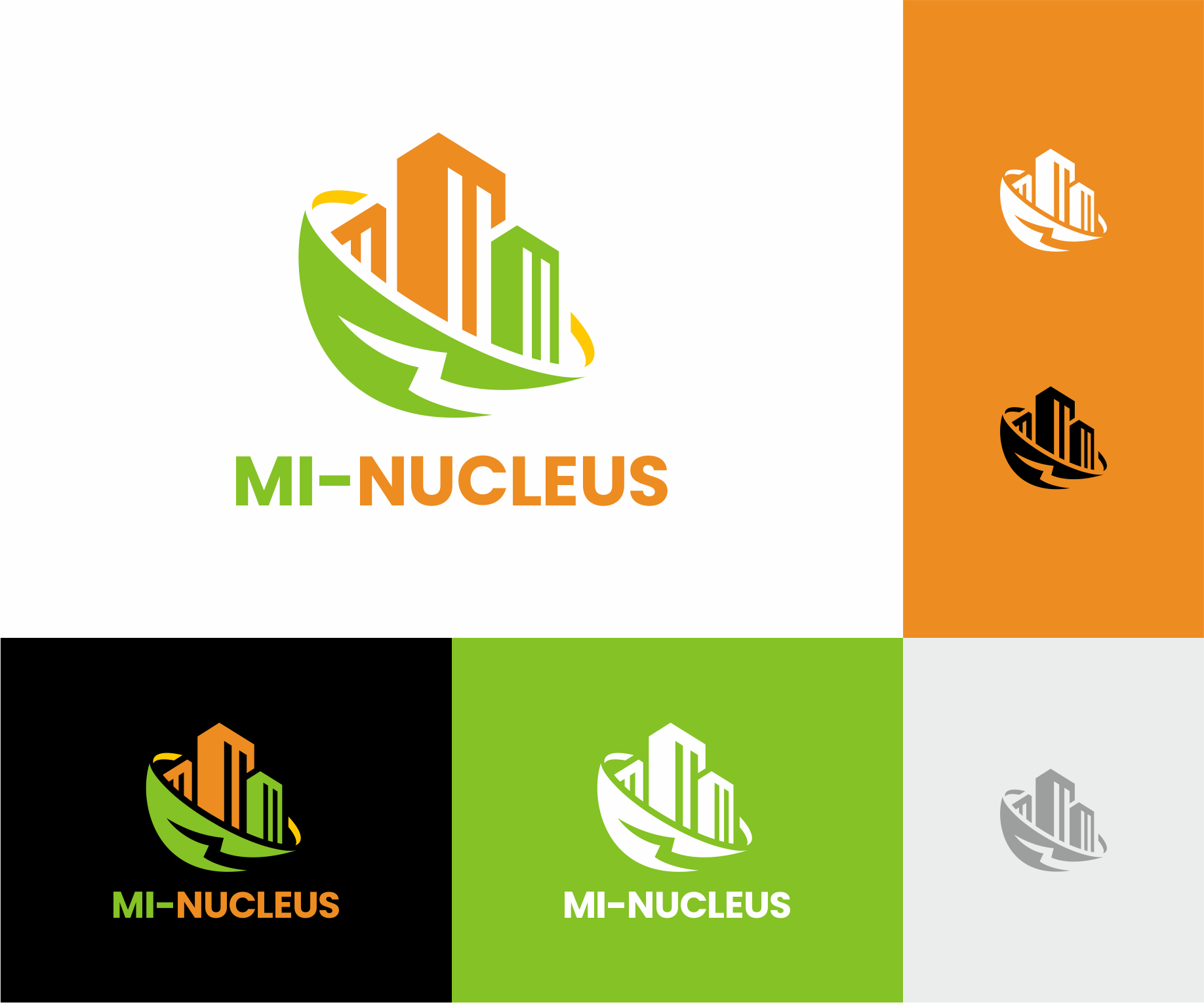 Logo Design by Sibyle for MI-NUCLEUS | Design #32055746