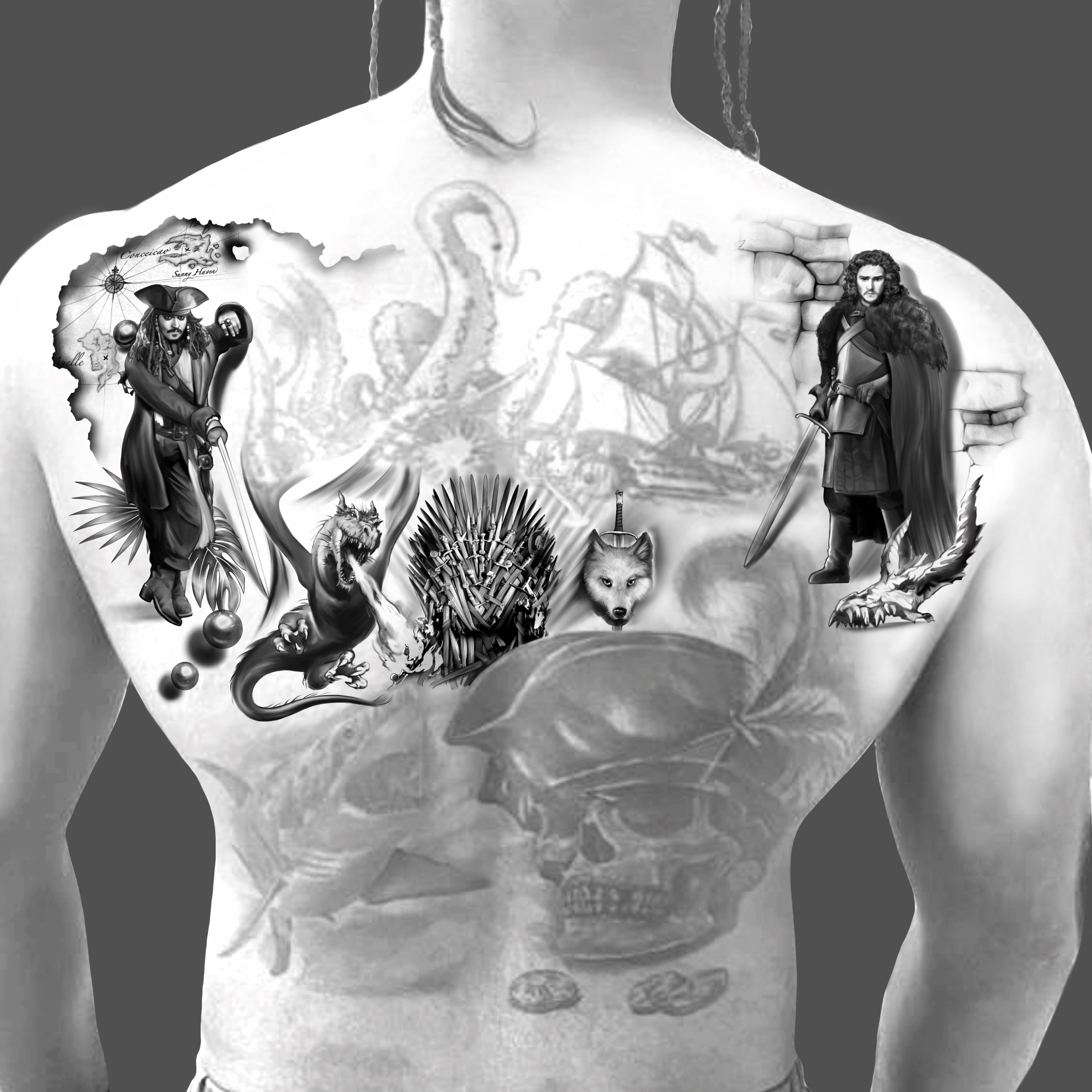 Tattoo Design by Yevhen (Ukrdesign) for this project | Design #32085171