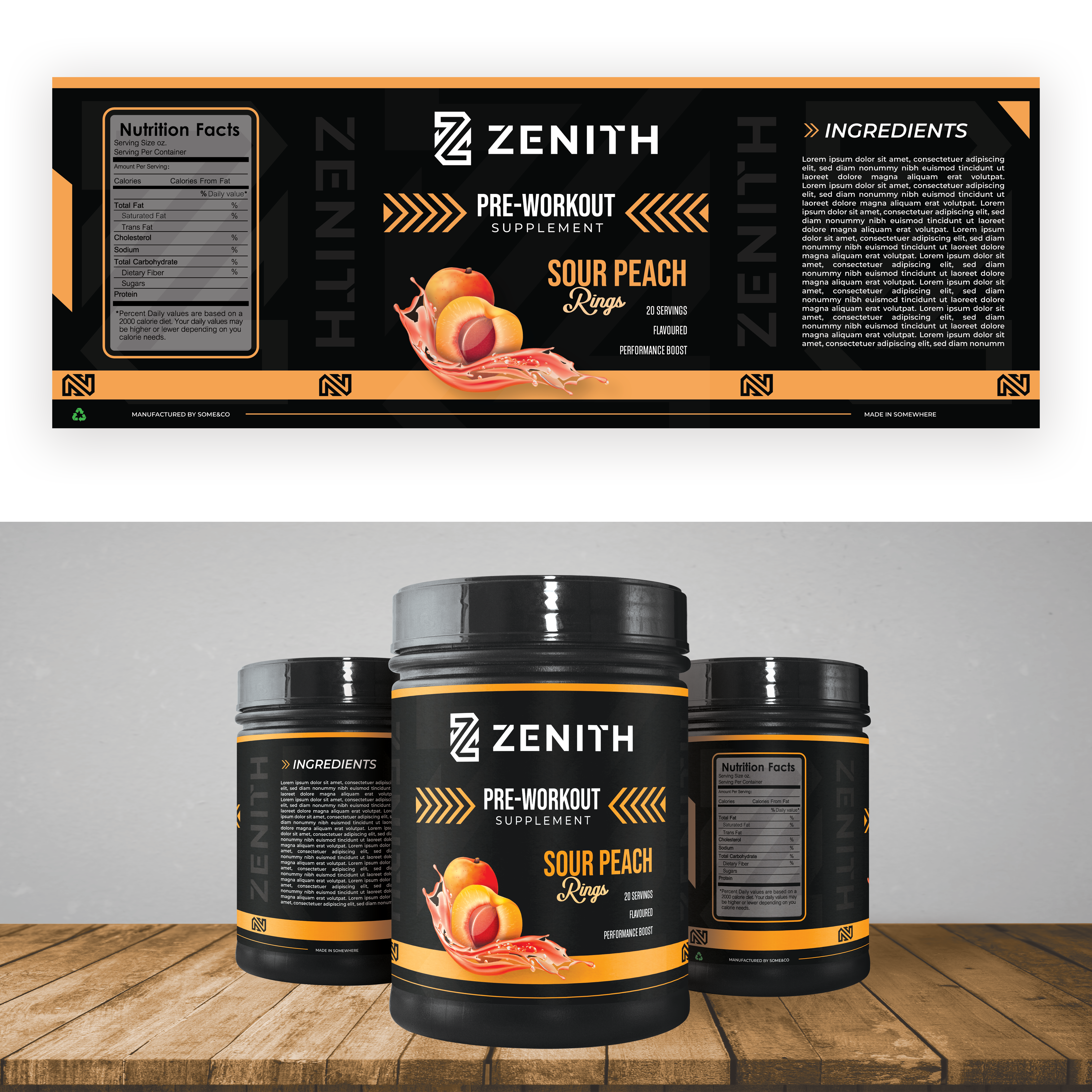 Label Design by Mohamed Javid for this project | Design #32061045