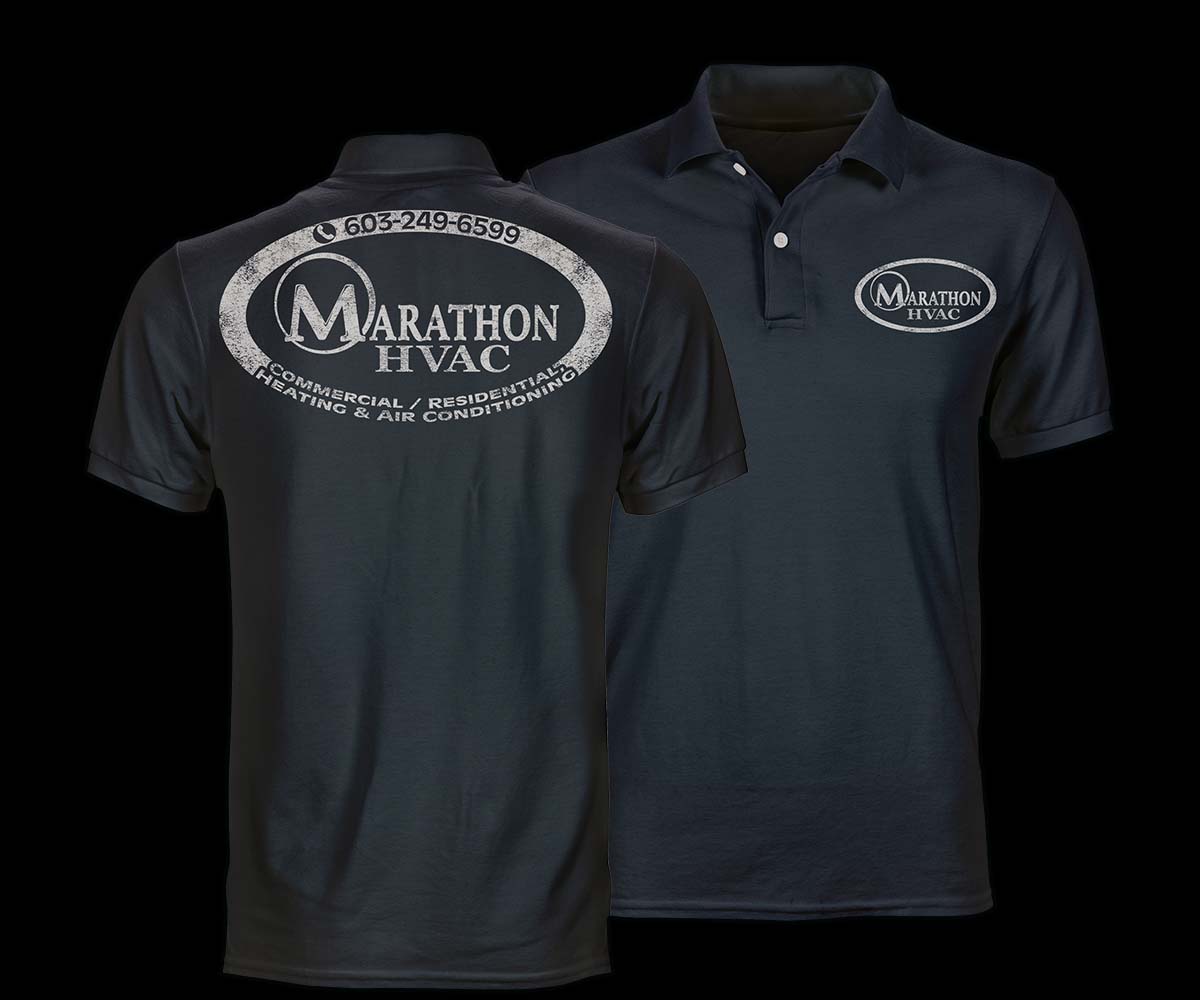 T-shirt Design by Milton Bhowmik for Marathon HVAC | Design #32061920
