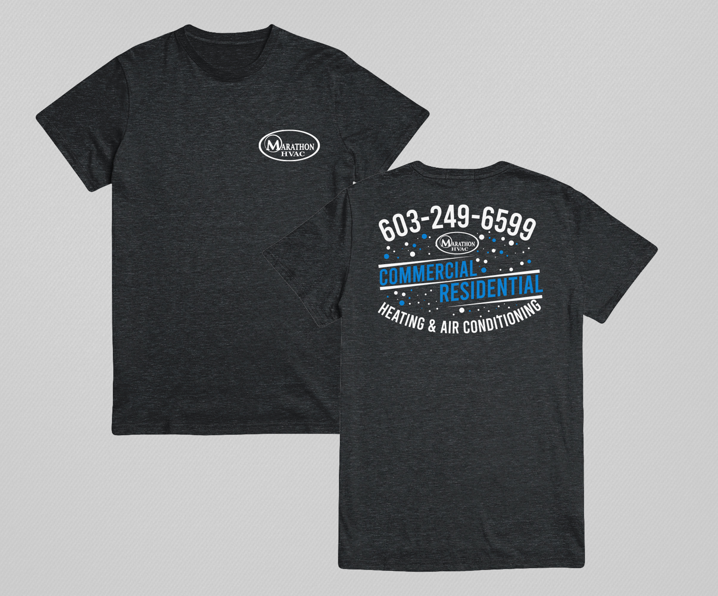 T-shirt Design by Teespixels for Marathon HVAC | Design #32077329