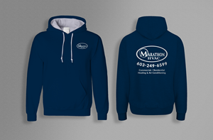 T-shirt Design by Sun Moon Graphic Designer for Marathon HVAC | Design: #32051063