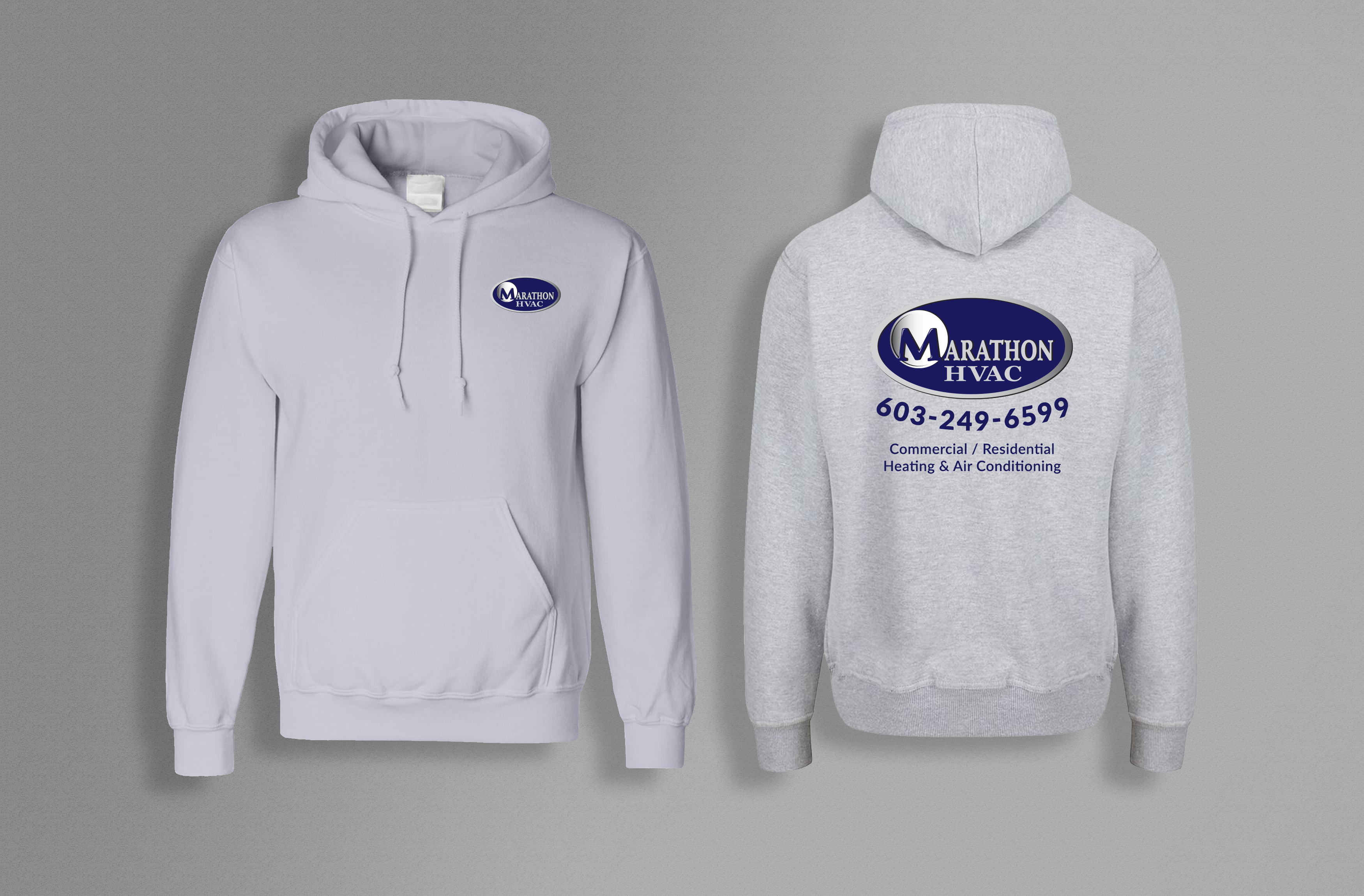 T-shirt Design by Sun Moon Graphic Designer for Marathon HVAC | Design #32051069