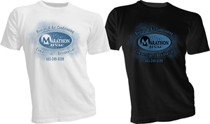 T-shirt Design by bacujkov for Marathon HVAC | Design #32078134