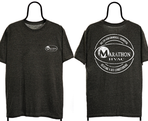 T-shirt Design by O_O NIZAL O_O for Marathon HVAC | Design #32085184