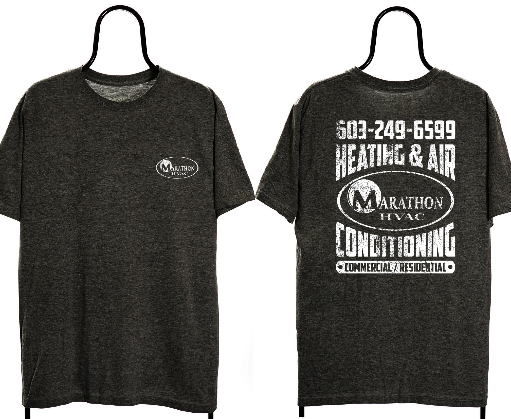 T-Shirt-Design von O_O NIZAL O_O für Marathon HVAC | Design #32085405