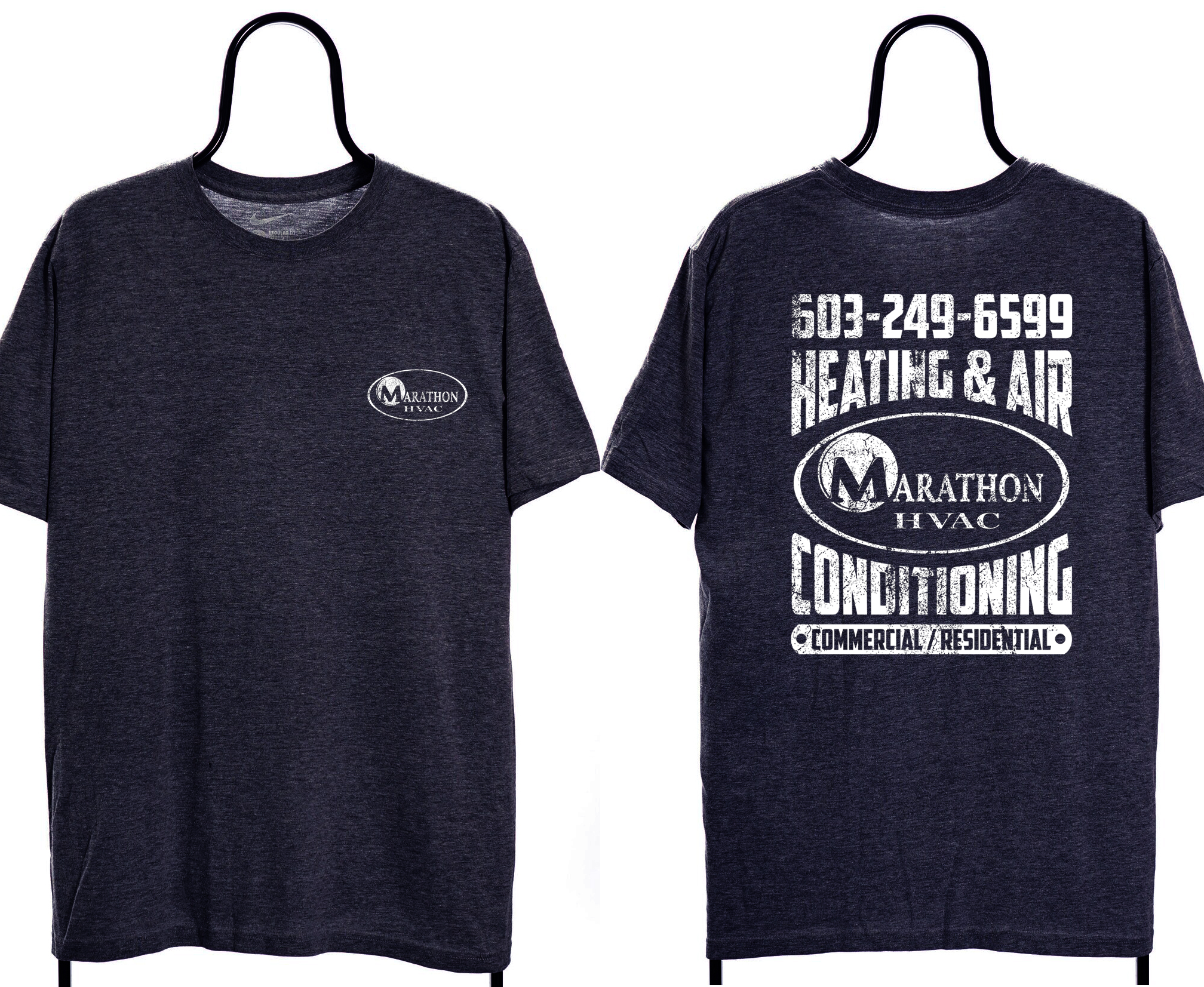 Design de T-shirt par O_O NIZAL O_O pour Marathon HVAC | Design #32085417