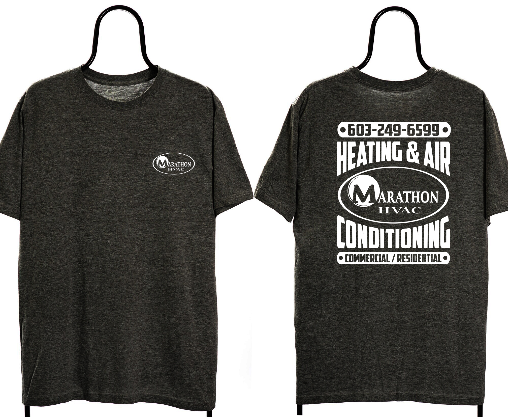 Design de T-shirt par O_O NIZAL O_O pour Marathon HVAC | Design #32085966