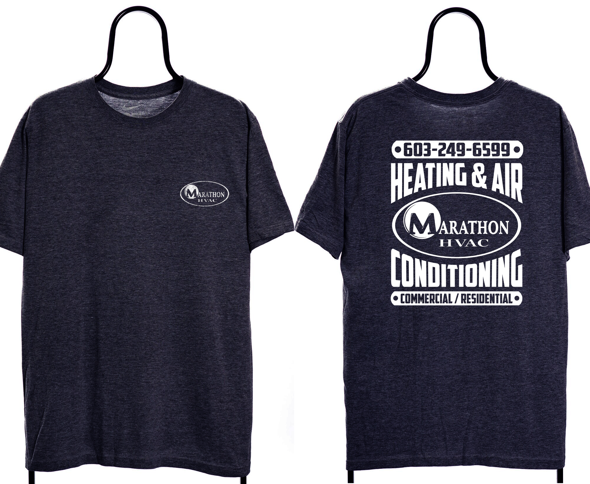 Design de T-shirt par O_O NIZAL O_O pour Marathon HVAC | Design #32085976