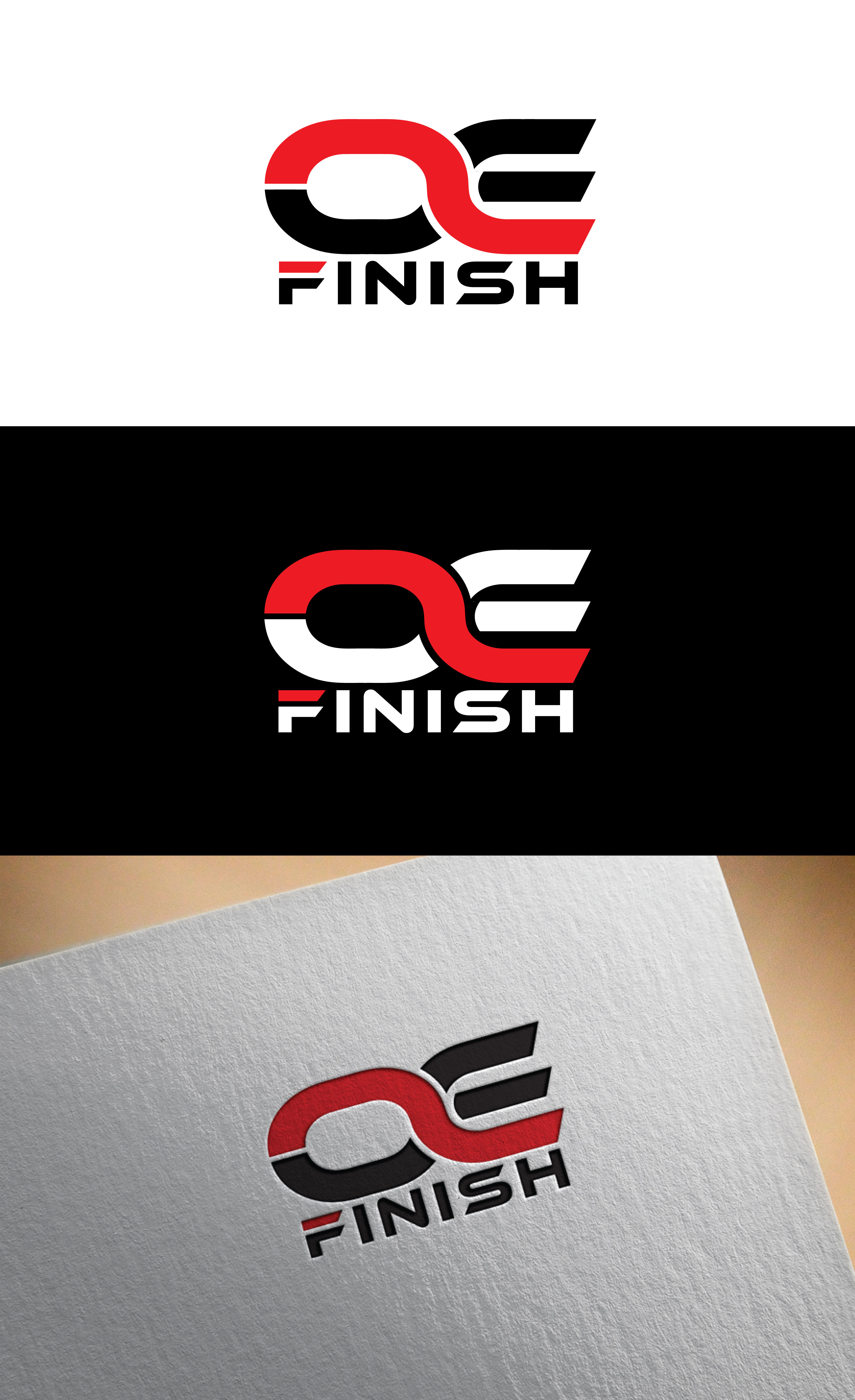 Logo Design by (Vision) for OE FINISH | Design #32052361