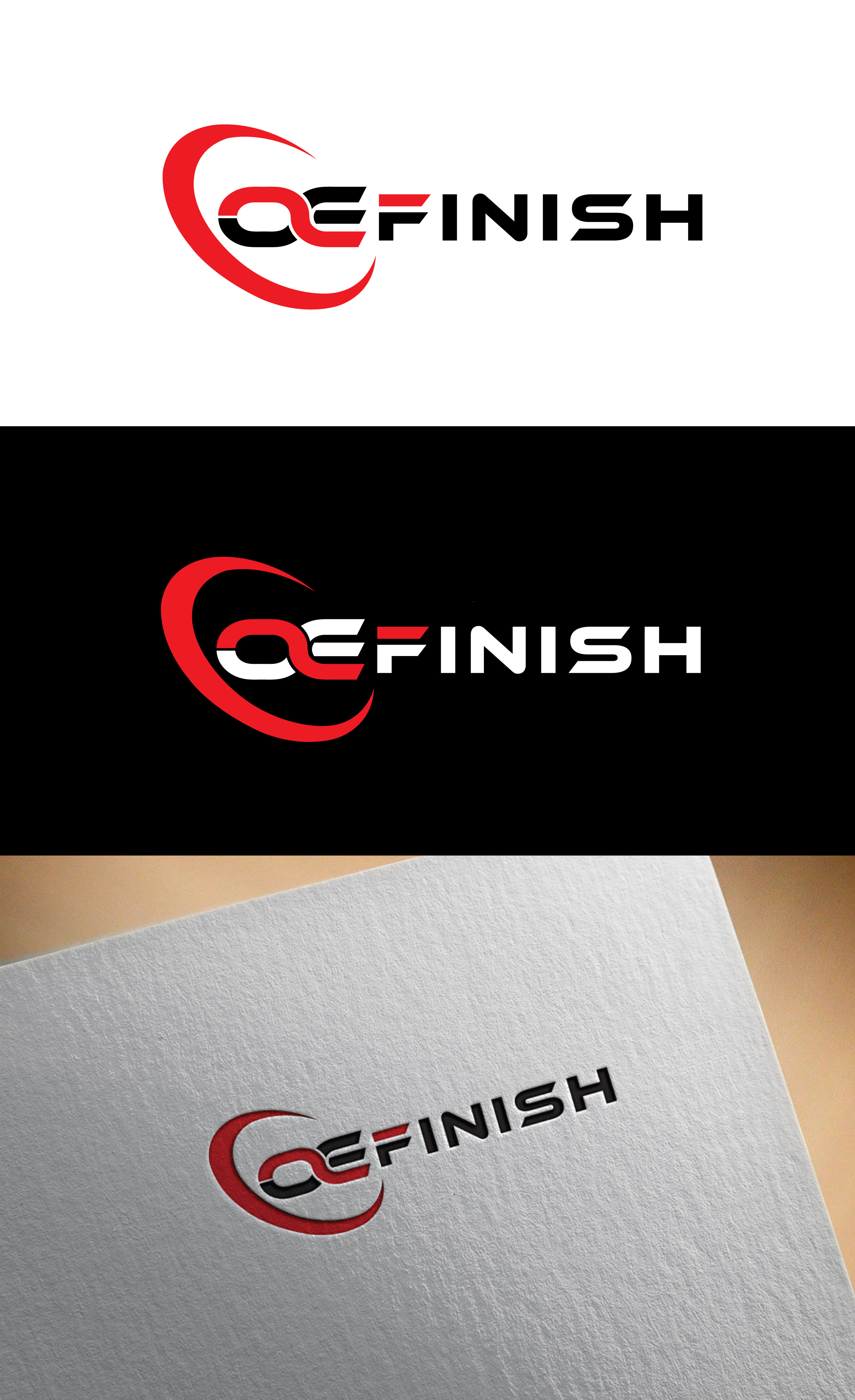 Logo Design by (Vision) for OE FINISH | Design #32052449