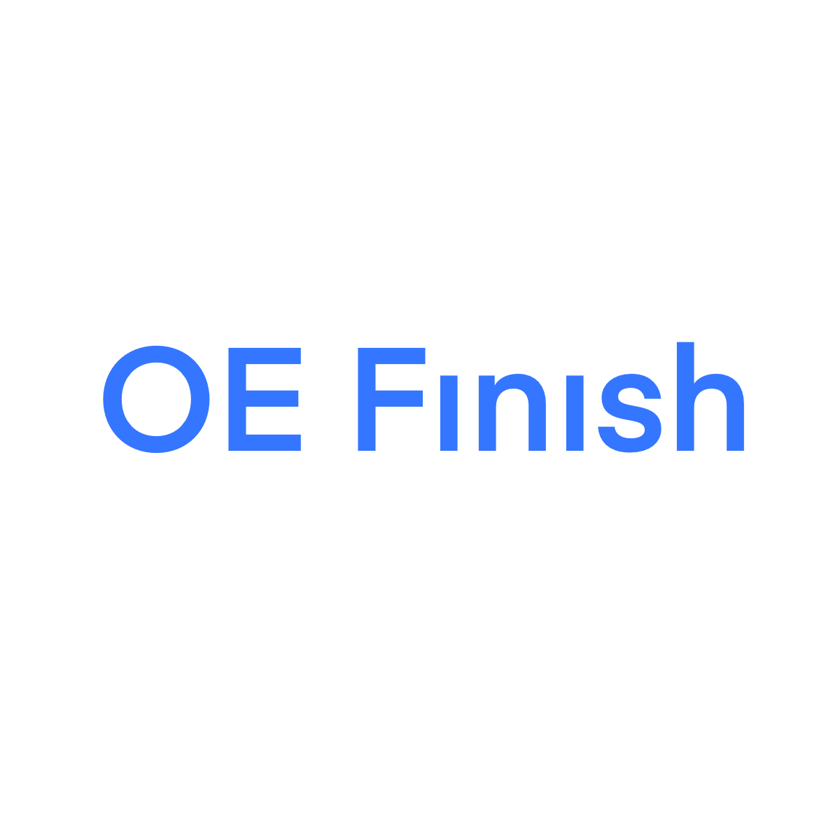 Logo Design by Peachmoment for OE FINISH | Design #32082424