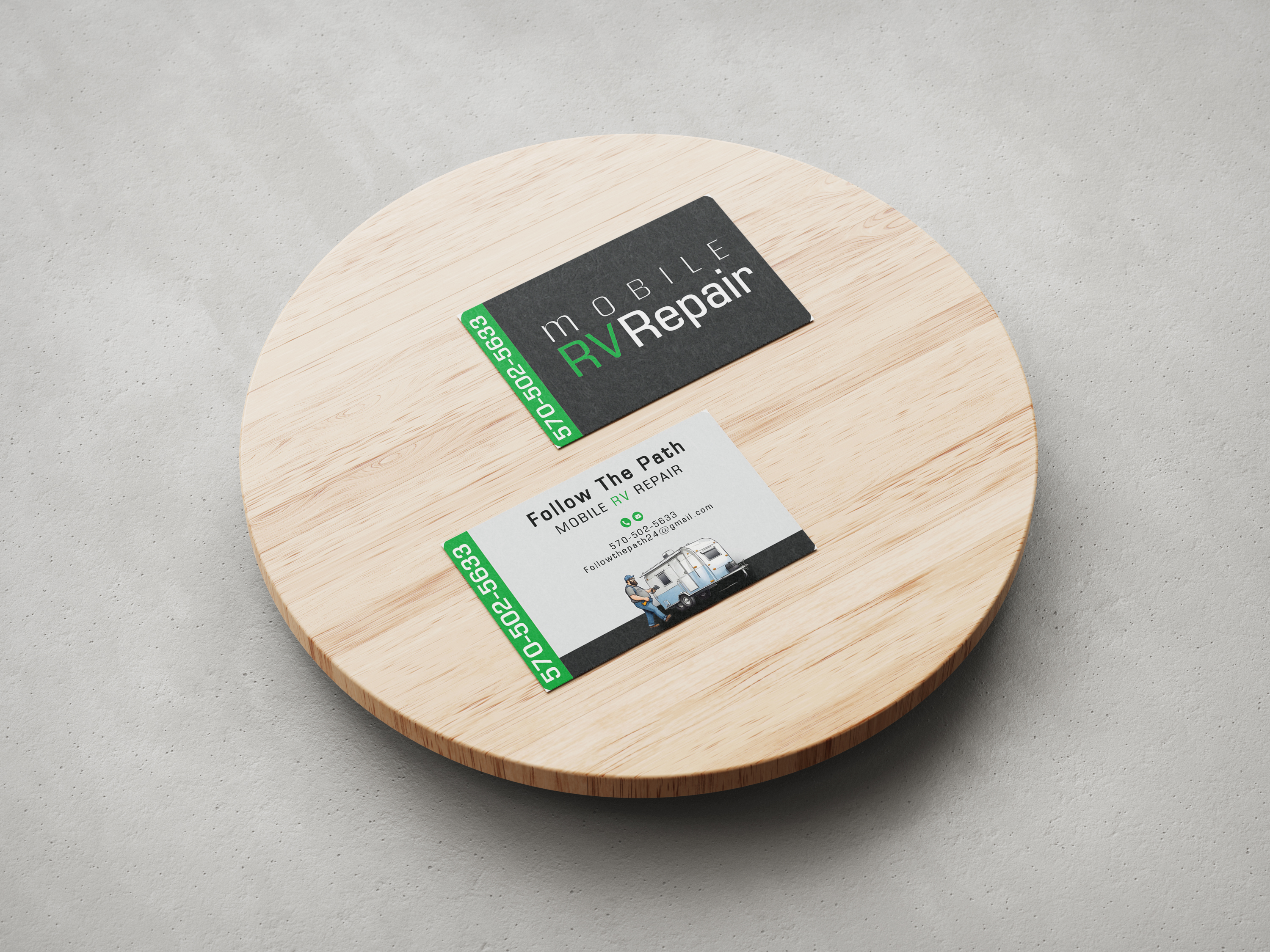Design de Carte de Visite par Nel. pour Follow the Path Mobile RV Repair | Design #32057330