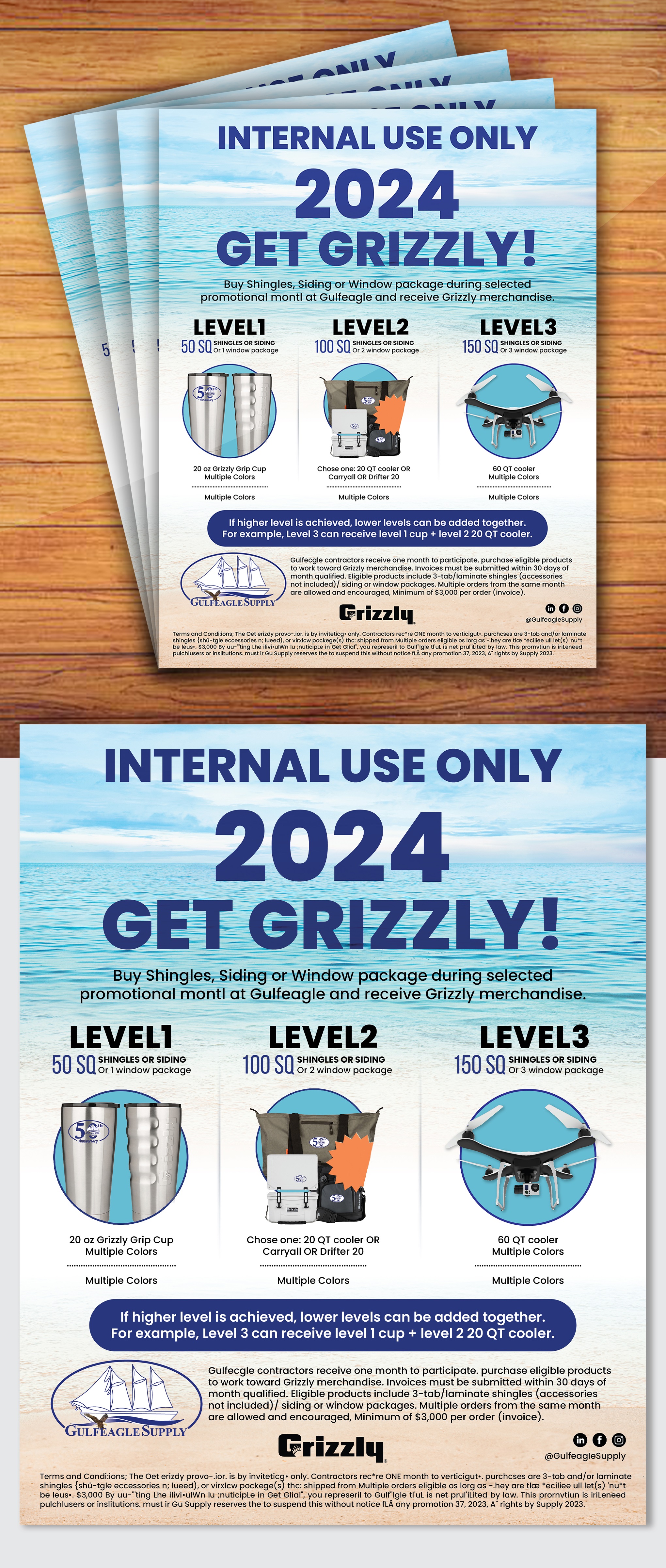 Design de Flyer par creativemood438 pour gulf eagle company | Design #32060129