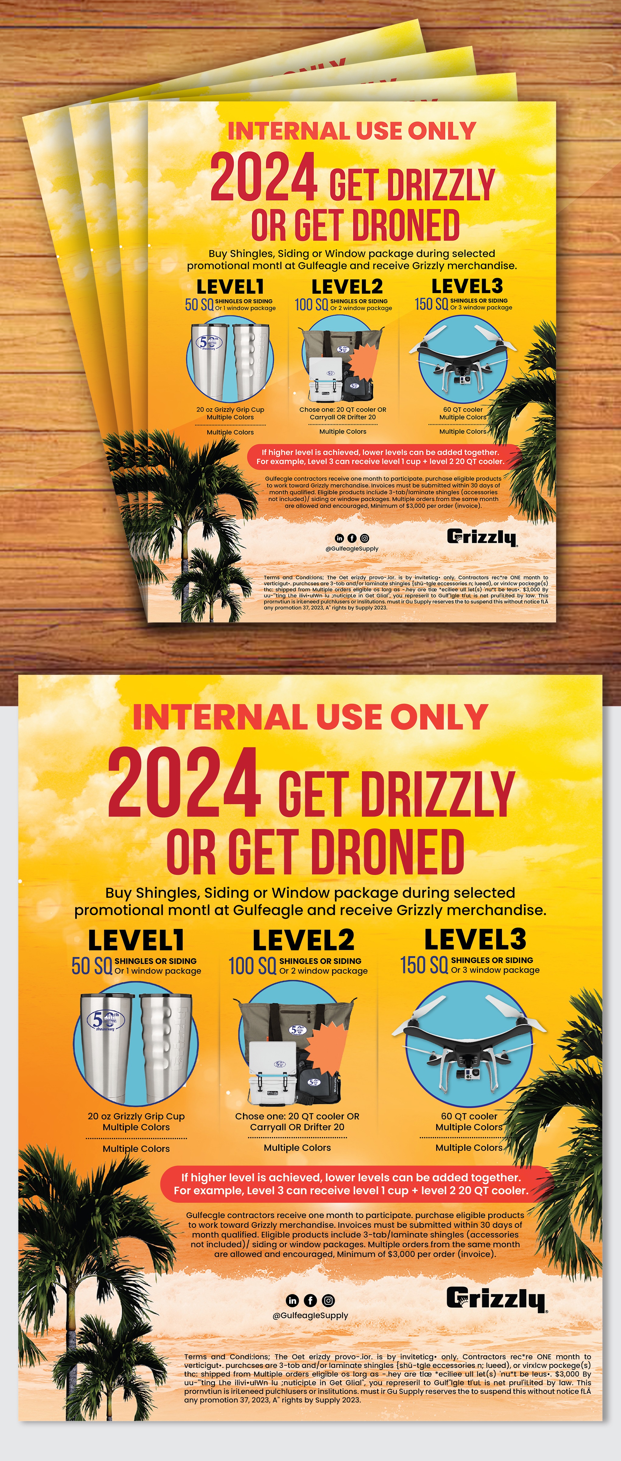 Diseño de Flyer por creativemood438 para gulf eagle company | Diseño #32115637