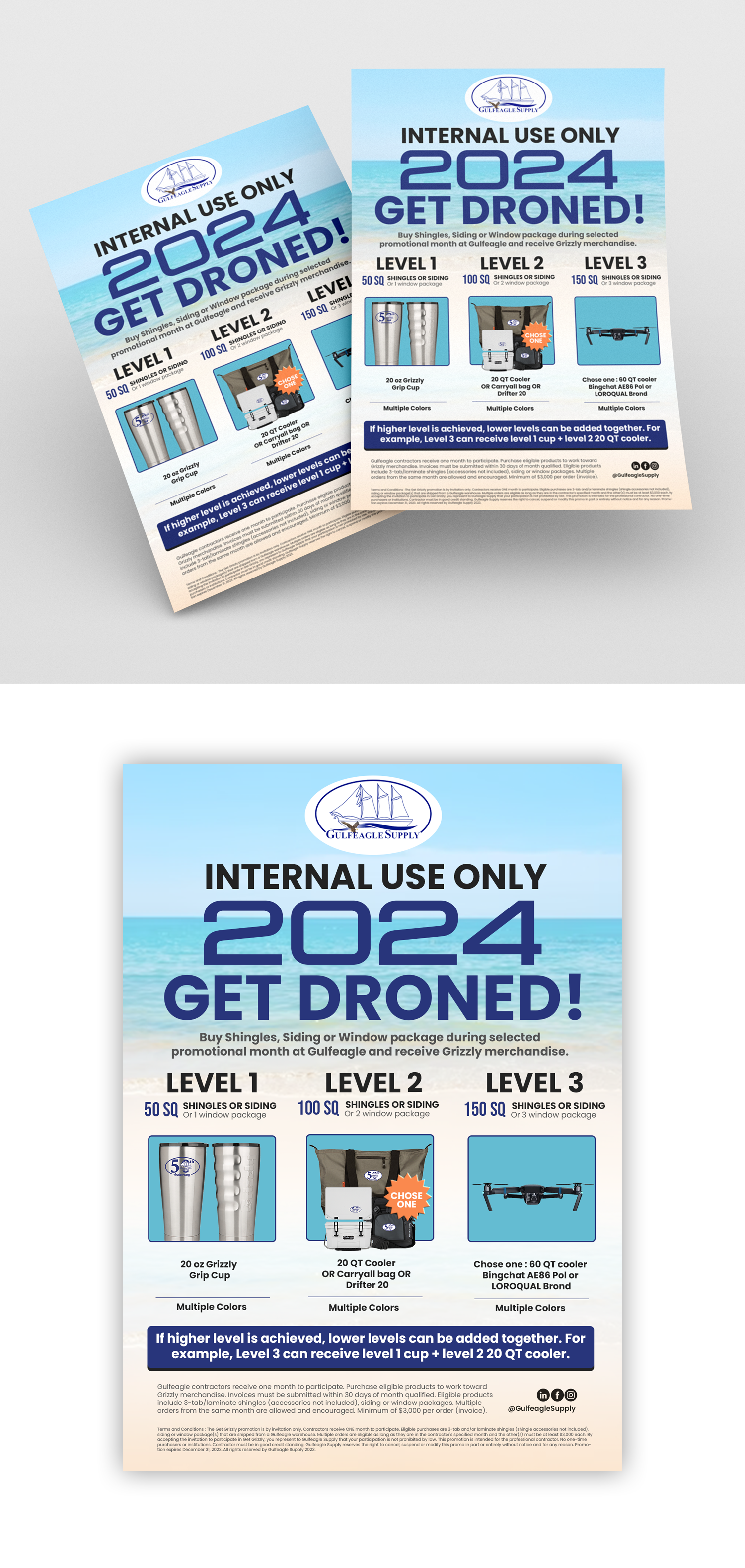 Flyer Design by debdesign for gulf eagle company | Design #32058477